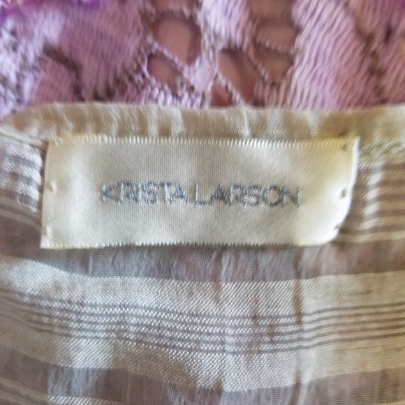 KRISTA LARSON RUFFLE DRESS - Picture 3 of 4